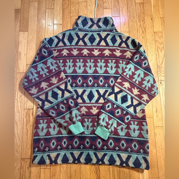 Multicolor Patterned Sweater #706 - Picture 2 of 8